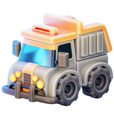 トラックのおもちゃ  3D Icon