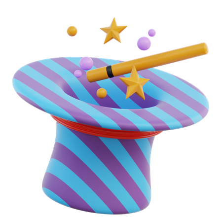 Truco de magia  3D Icon