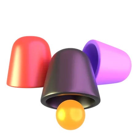 Truco de pelota  3D Icon