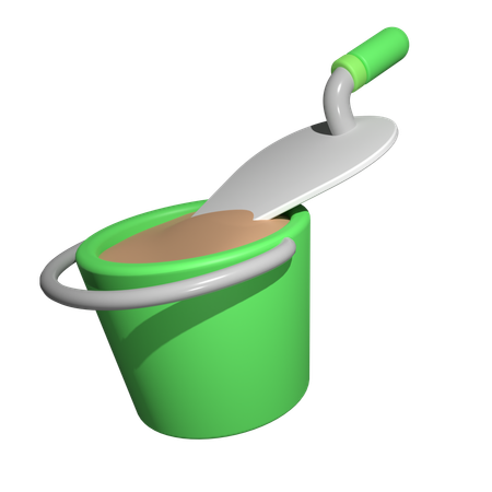 Truelle  3D Icon