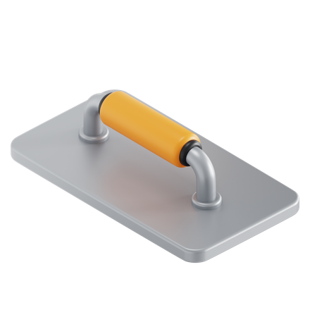 Truelle à plâtrer  3D Icon