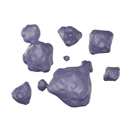Trümmerfelsen  3D Icon