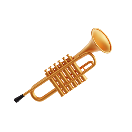Trumpet  3D Icon