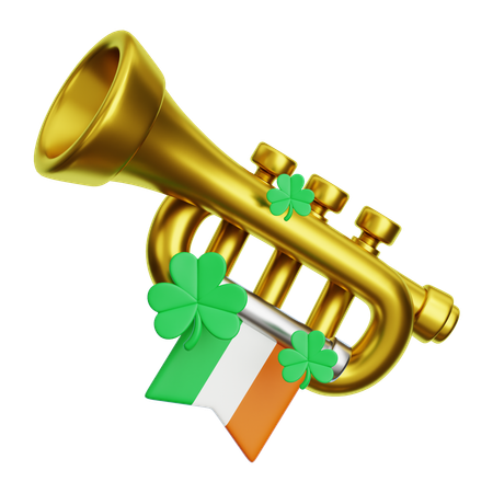 Trumpet  3D Icon