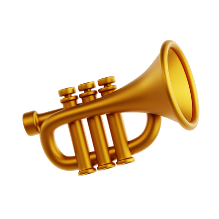 Trumpet  3D Icon