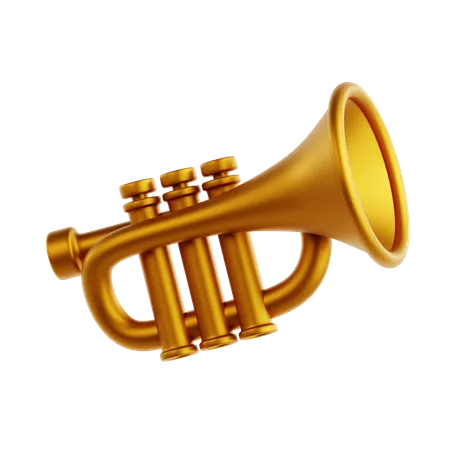 Trumpet  3D Icon