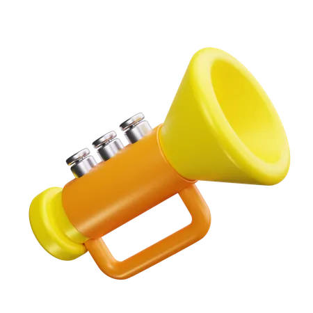 Trumpet  3D Icon