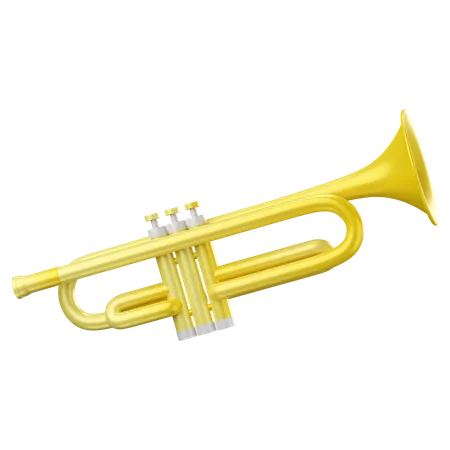 Trumpet  3D Icon