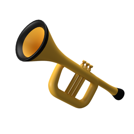 Trumpet  3D Icon