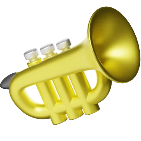 Trumpet  3D Icon