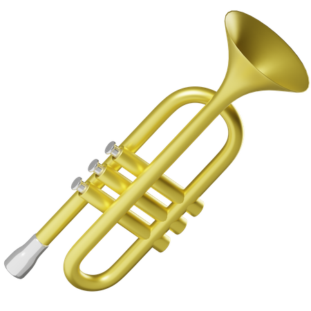 Trumpet  3D Icon