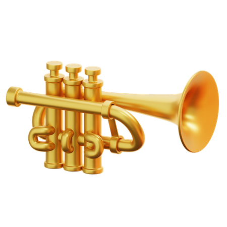 TRUMPET  3D Icon