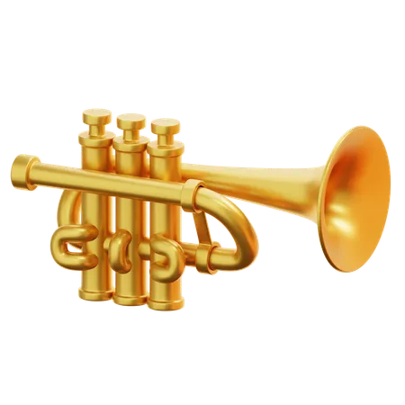 TRUMPET  3D Icon