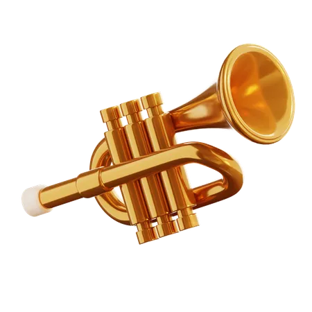 Trumpet  3D Icon