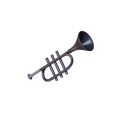 Trumpet  3D Icon