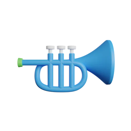 Trumpet  3D Icon