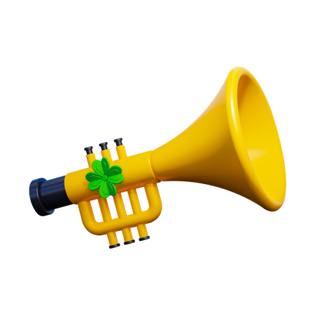 Trumpet  3D Icon