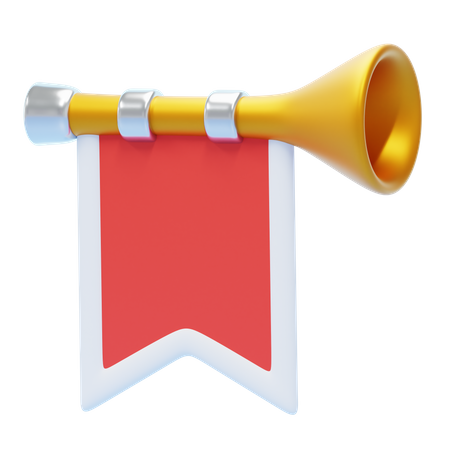 TRUMPET  3D Icon