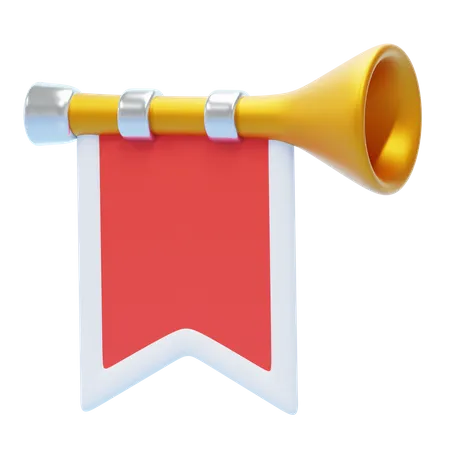 TRUMPET  3D Icon