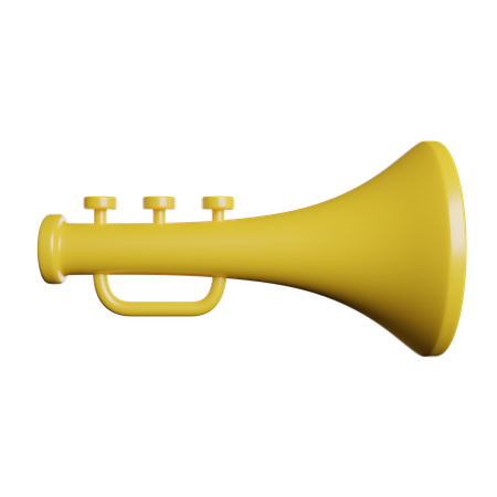 Trumpet  3D Icon