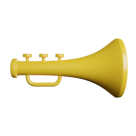 Trumpet  3D Icon