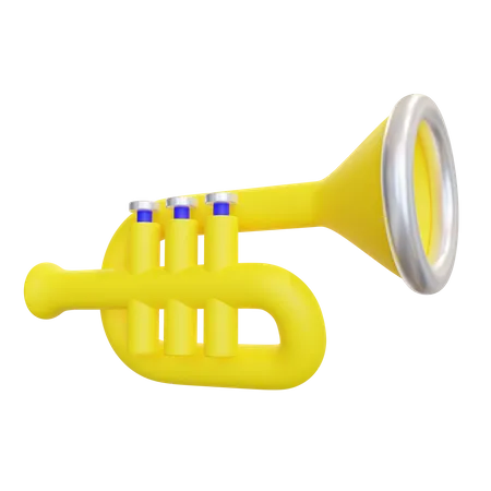 Trumpet  3D Icon