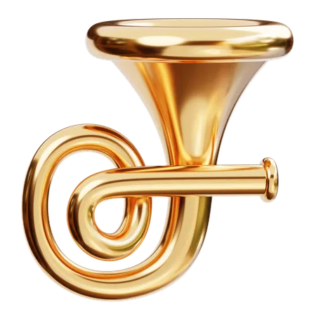 Trumpet  3D Icon