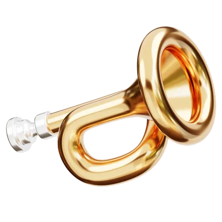 Trumpet  3D Icon