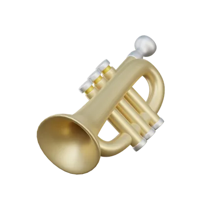 Trumpet  3D Icon