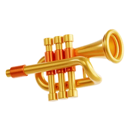 Trumpet  3D Icon