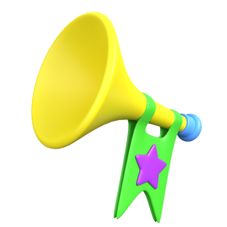 Trumpet  3D Icon