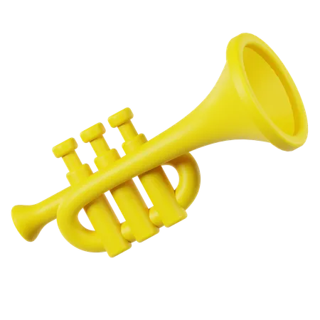 Trumpet  3D Icon