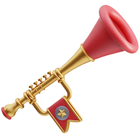 Trumpet  3D Icon