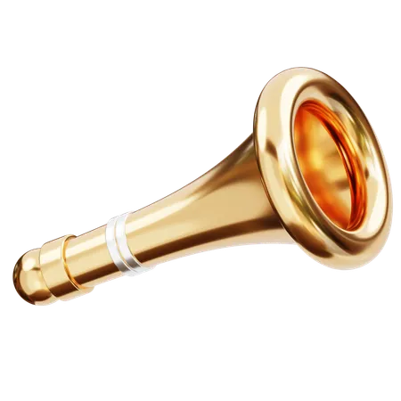 Trumpet  3D Icon