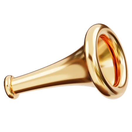 Trumpet  3D Icon