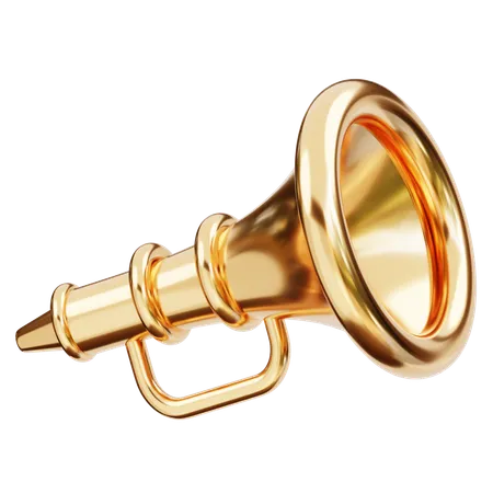 Trumpet  3D Icon