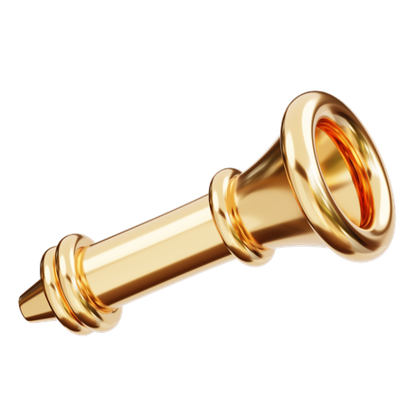 Trumpet  3D Icon