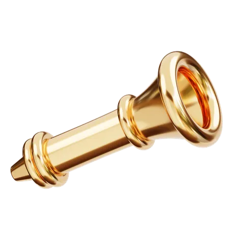 Trumpet  3D Icon