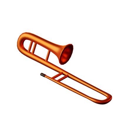 Trumpet  3D Icon