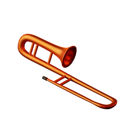 Trumpet  3D Icon