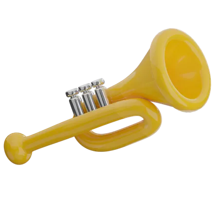 Trumpet  3D Icon