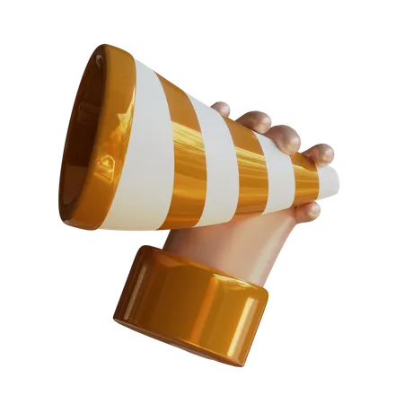 Trumpet  3D Icon