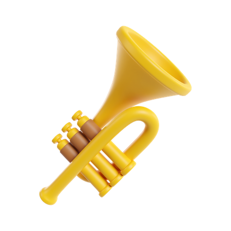 Trumpet  3D Icon