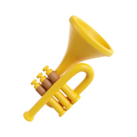 Trumpet  3D Icon