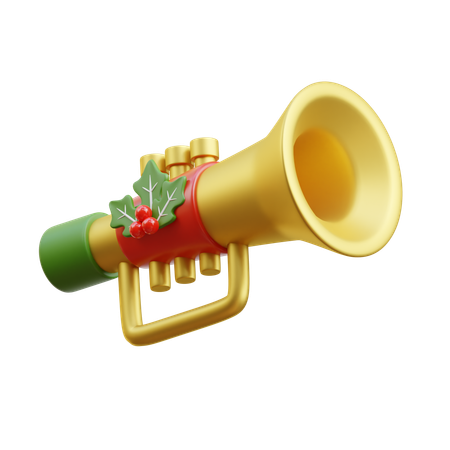 Trumpet  3D Icon