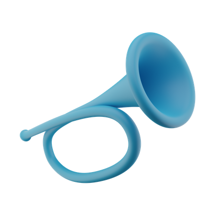 Trumpet  3D Icon