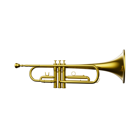 Trumpet  3D Icon