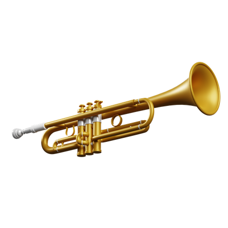 Trumpet  3D Icon