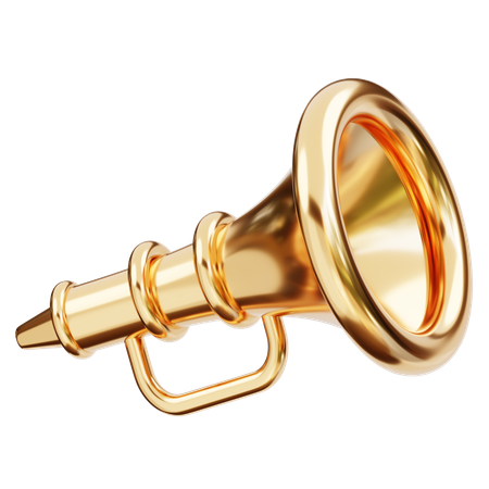 Trumpet  3D Icon