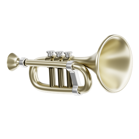 Trumpet  3D Icon